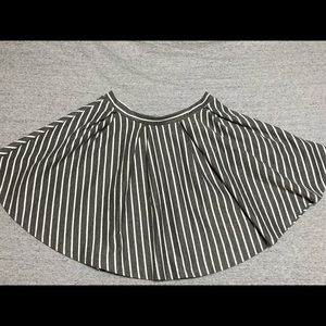 Boutique Gray Circle Skirt